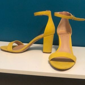 Yellow heels